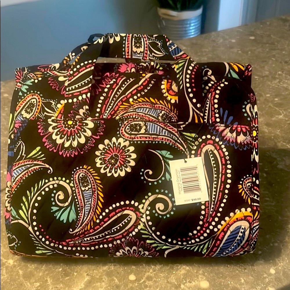 Vera Bradley Black Paisley Women's Bag